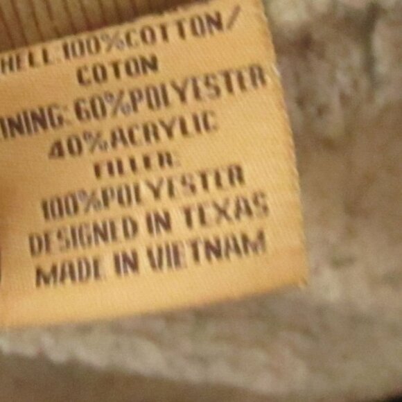 Vintage Womens Rancher Jacket Powder River Outfitters Black Canvas Embroidered - Picture 9 of 11